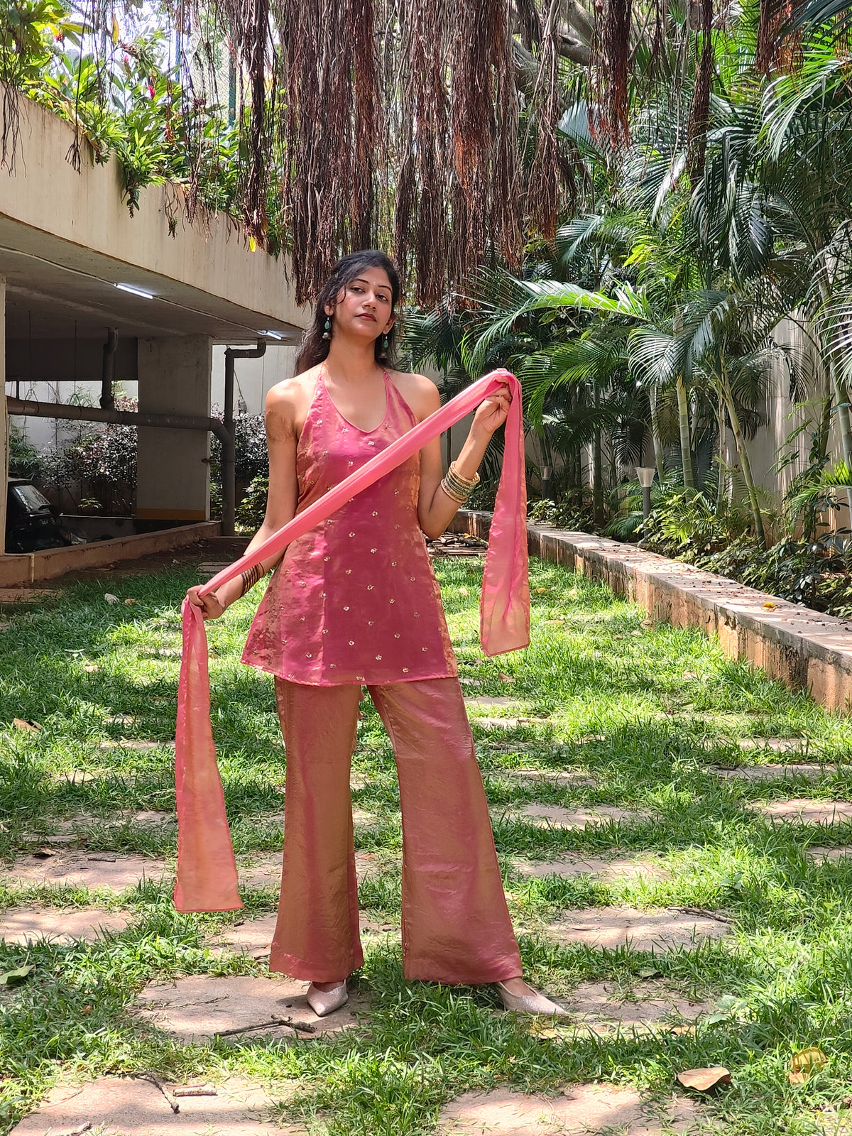 Adaah Set Rosy Pink