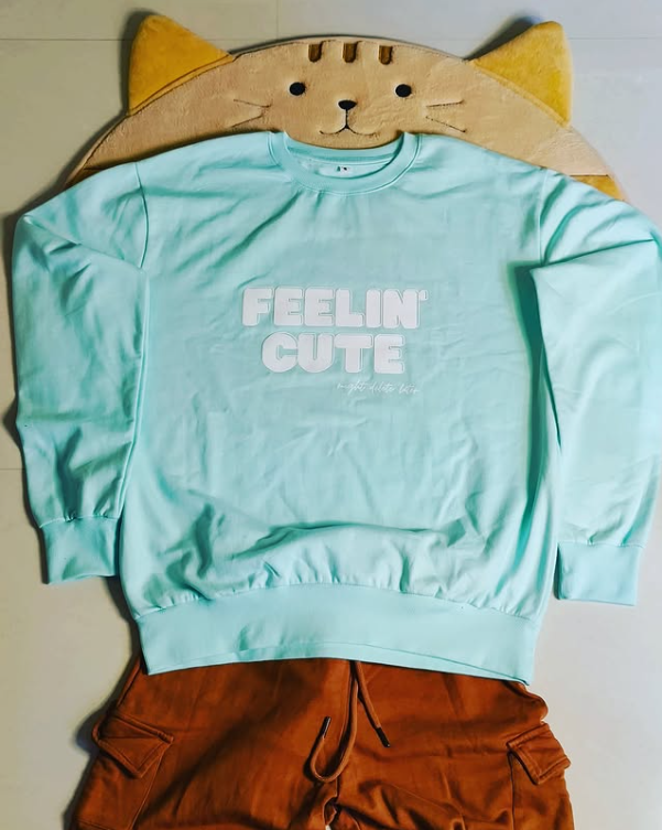 Sweatshirt Mint Cute