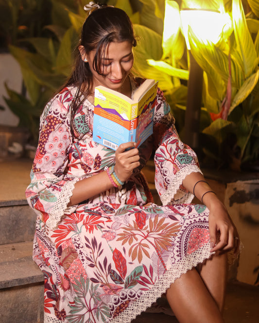 Tropical Burst Dress