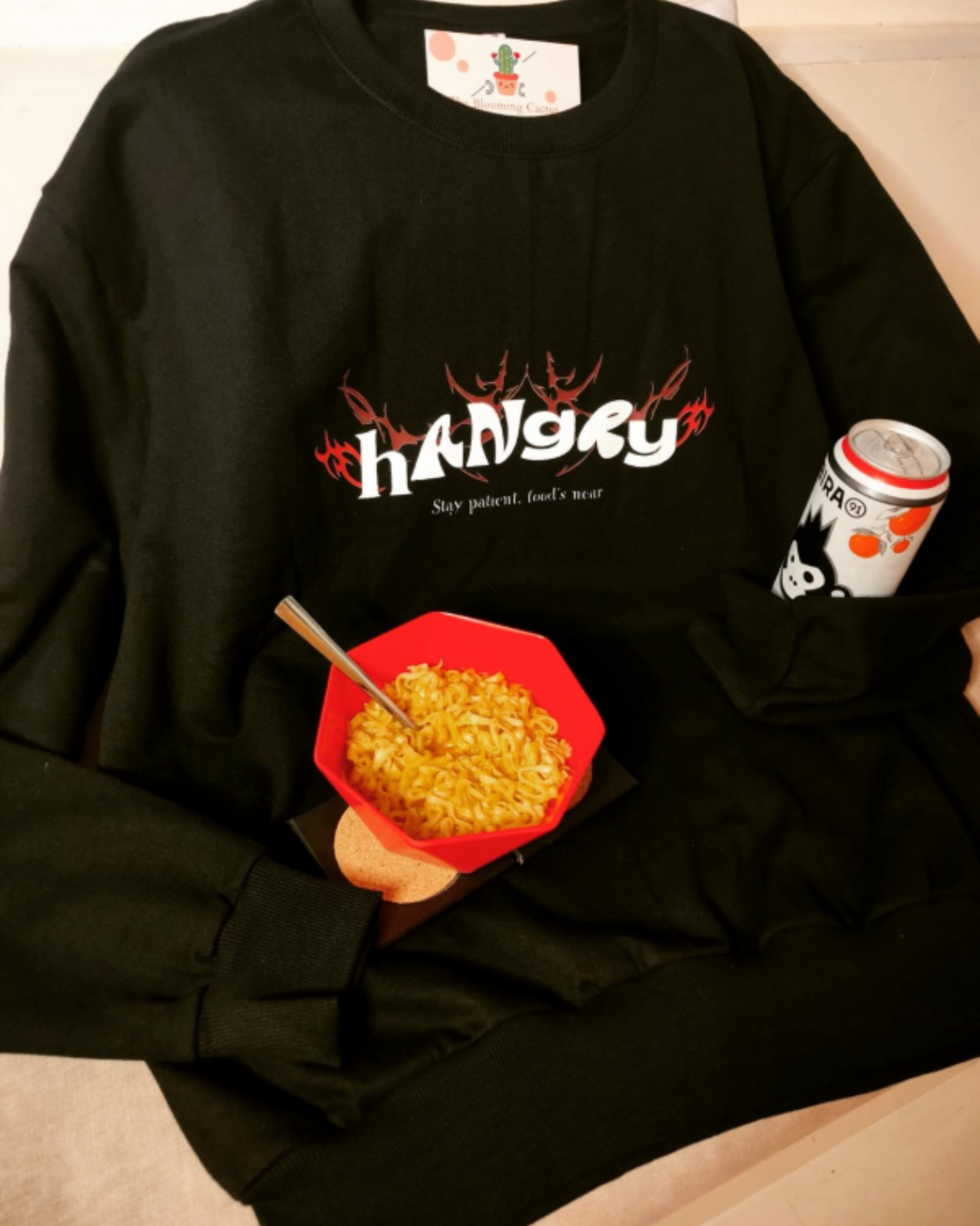 Sweatshirt Black Hangry