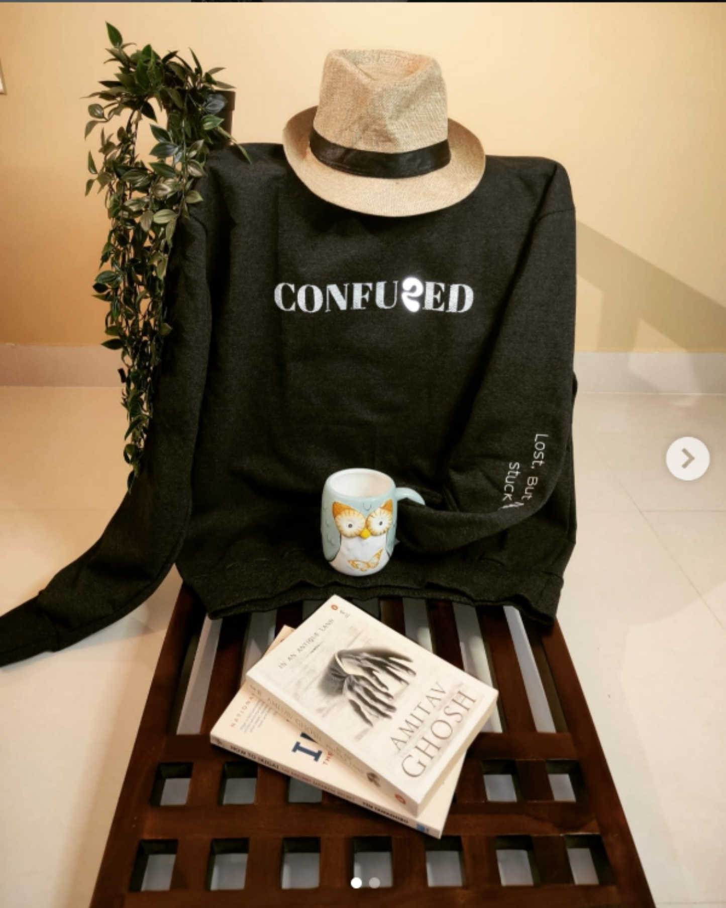 Sweatshirt Grey Confused